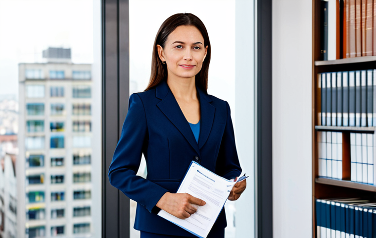 구매조달사의 성공적인 직무 수행을 위한 체크리스트 - The Public Procurement Expert**
"A professional woman, mid-career, in a stylish but modest business...