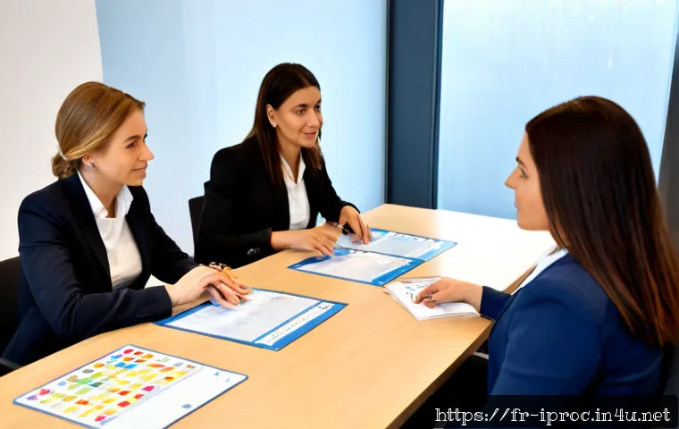 구매조달사로서 성공적인 프로젝트 관리 방법 - Photorealistic procurement project manager in a modern Paris office, professionally dressed French b...